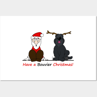 Have a Bouvier Christmas Posters and Art